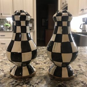 Mackenzie-Childs Salt and Pepper Shakers